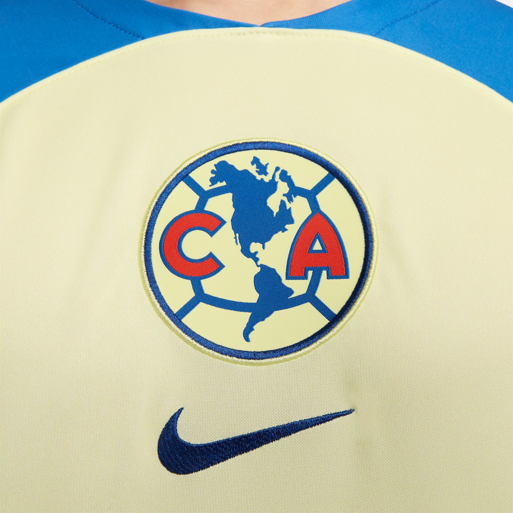 Club América 2023/24 Stadium Goalkeeper Men's Nike Dri-FIT Long-Sleeve  Soccer Jersey