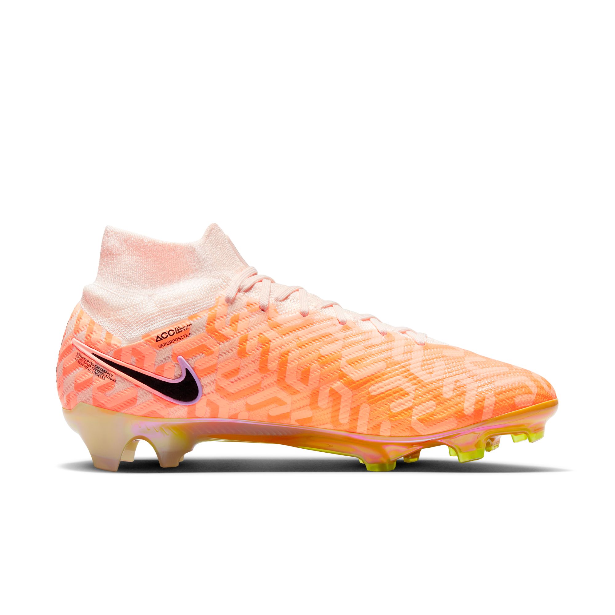 Nike Mercurial Superfly 6 Elite FG Soccer Cleats (Black/Orange)