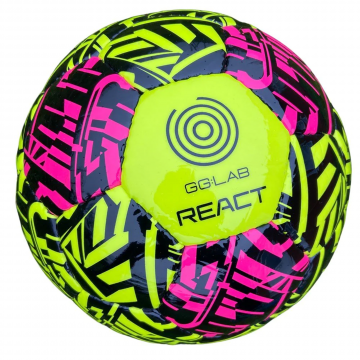Glove Glu React Bounce Training Ball - Yellow / Pink