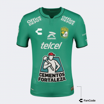 Charly Leon 23/24 Home Jersey - Green