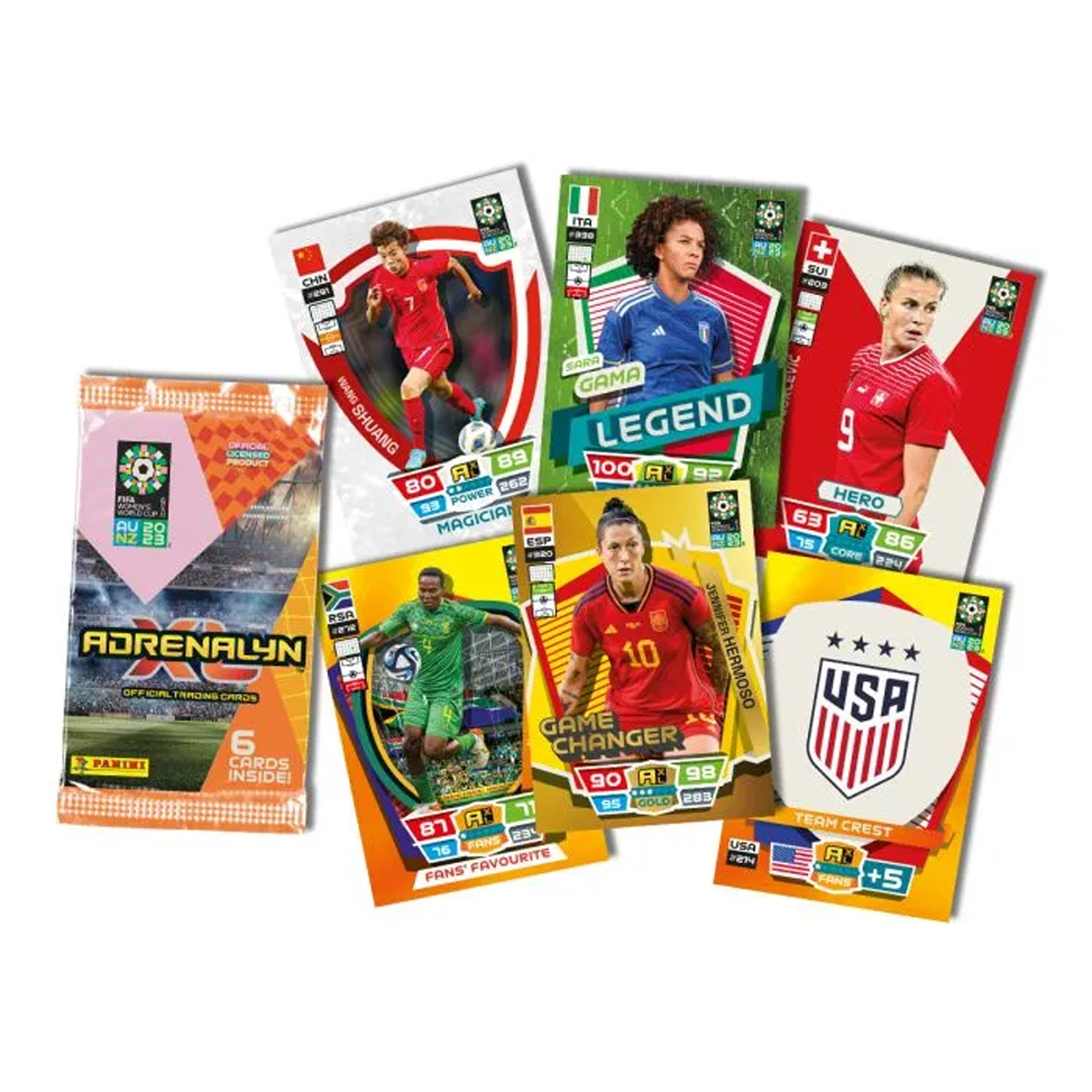Pack 6 pochettes + 1 carte Coupe du monde de la FIFA 2023™ TCG