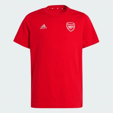 adidas Youth Arsenal Crest Tee - Red