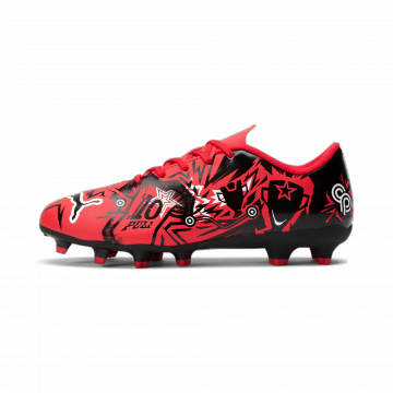 Puma Youth Ultra Play CP Firm Ground Cleats - Red / Black