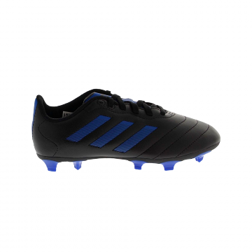 adidas Youth Goletto VII Firm Ground Cleats - Black / Royal Blue