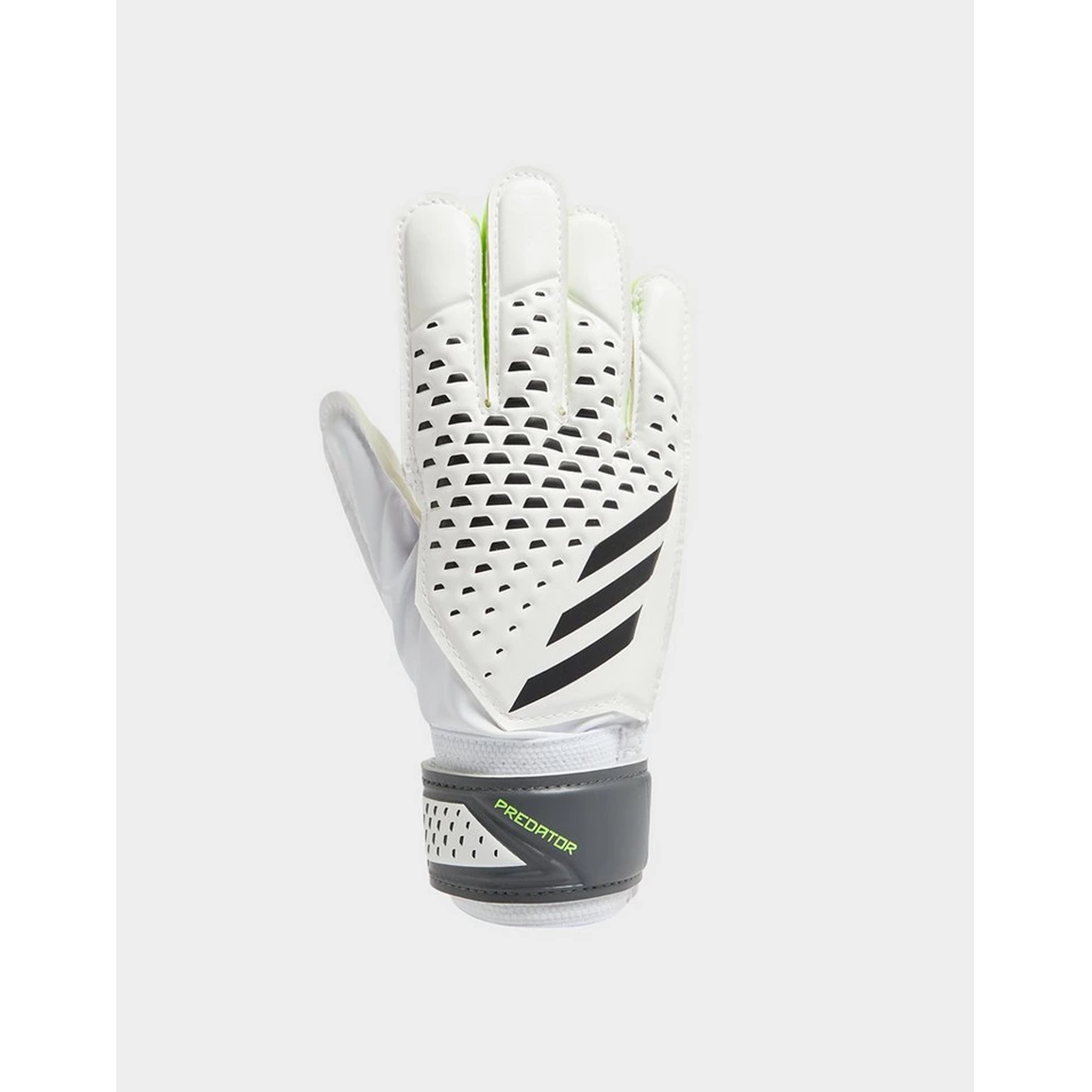 Adidas Predator Gloves Pro Hybrid Goalkeeper White/Lucid Lemon / 10