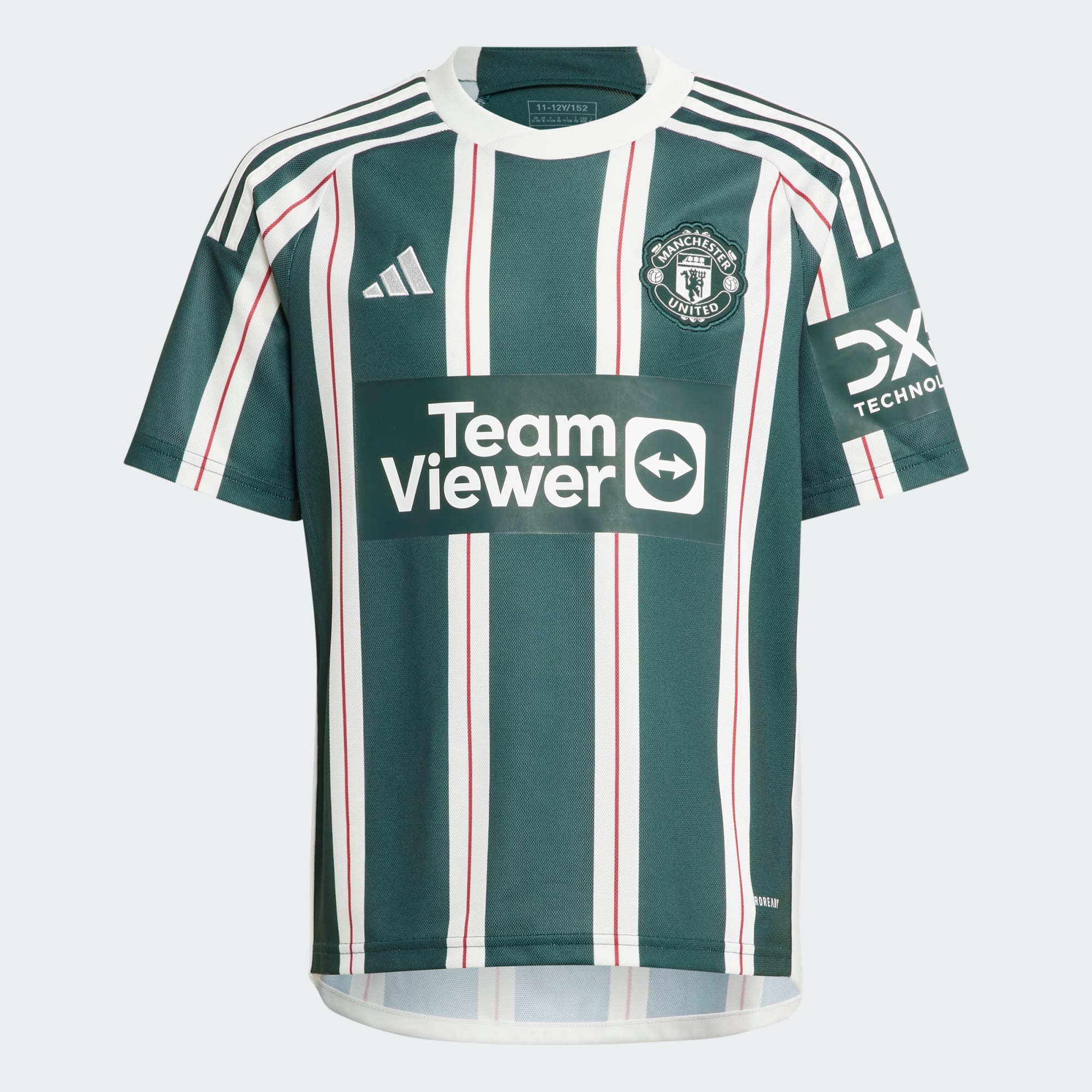 Men's Adidas White Manchester United DNA Logo T-Shirt