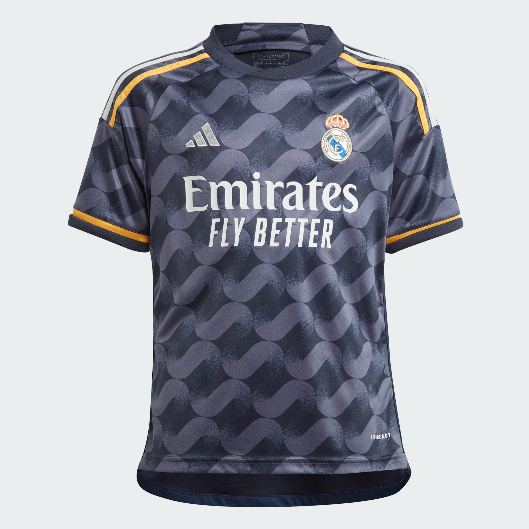 Boys Adidas Real Madrid 23/24 Home Kids Jersey - White