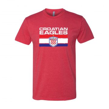 Croatian Eagles SC NL Fan Tee - Red