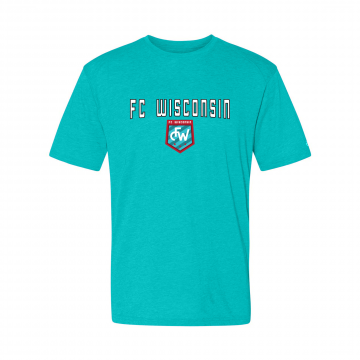 FC Wisconsin Girls Fan T-Shirt  - Teal