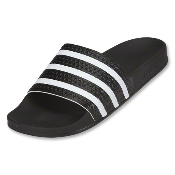 stefanssoccer.com:adidas Adilette Sandals - Black White