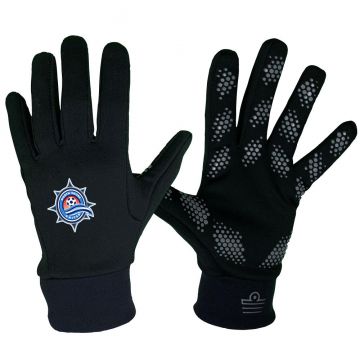 North Shore United Therma Grip Field Player Gloves - Black