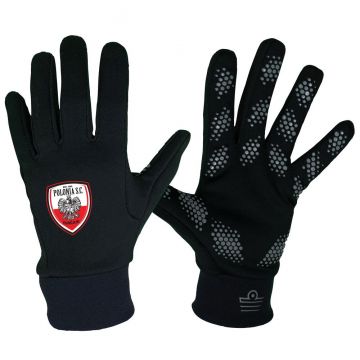 Polonia SC Therma Grip Field Player Gloves - Black