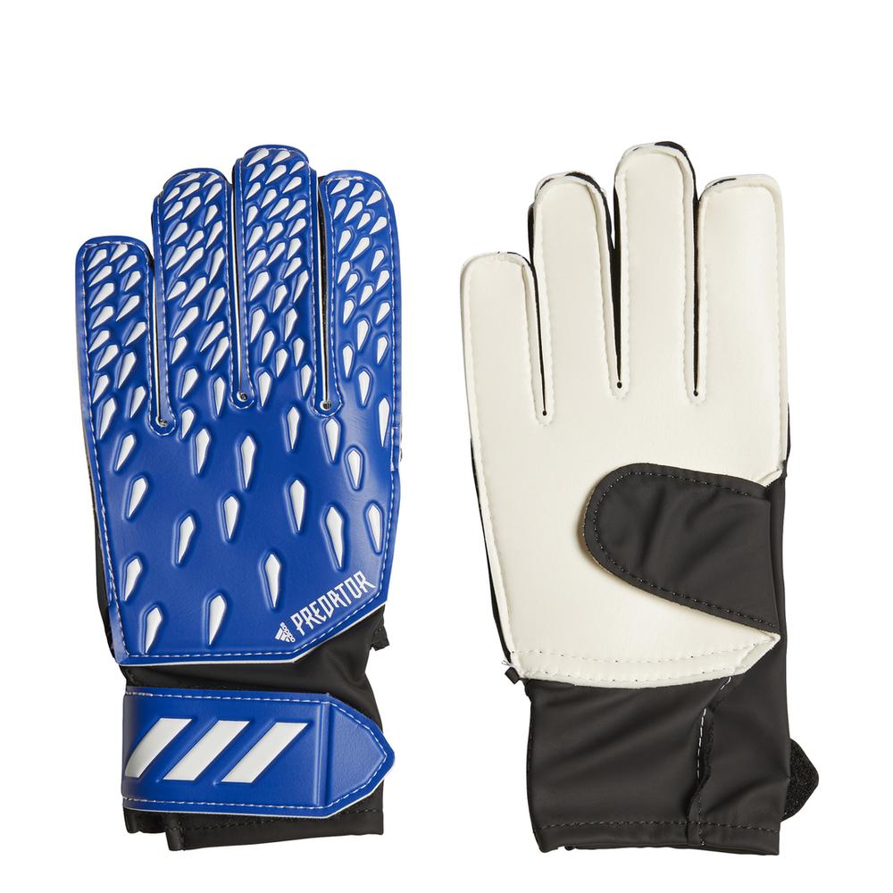 adidas Predator Training Gloves -white/blue - Soccer Shop USA