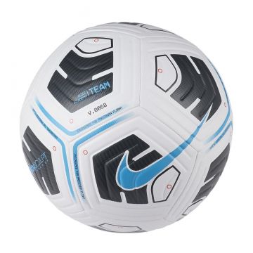 Nike Academy Soccer Ball - White / Black / Light Blue Fury