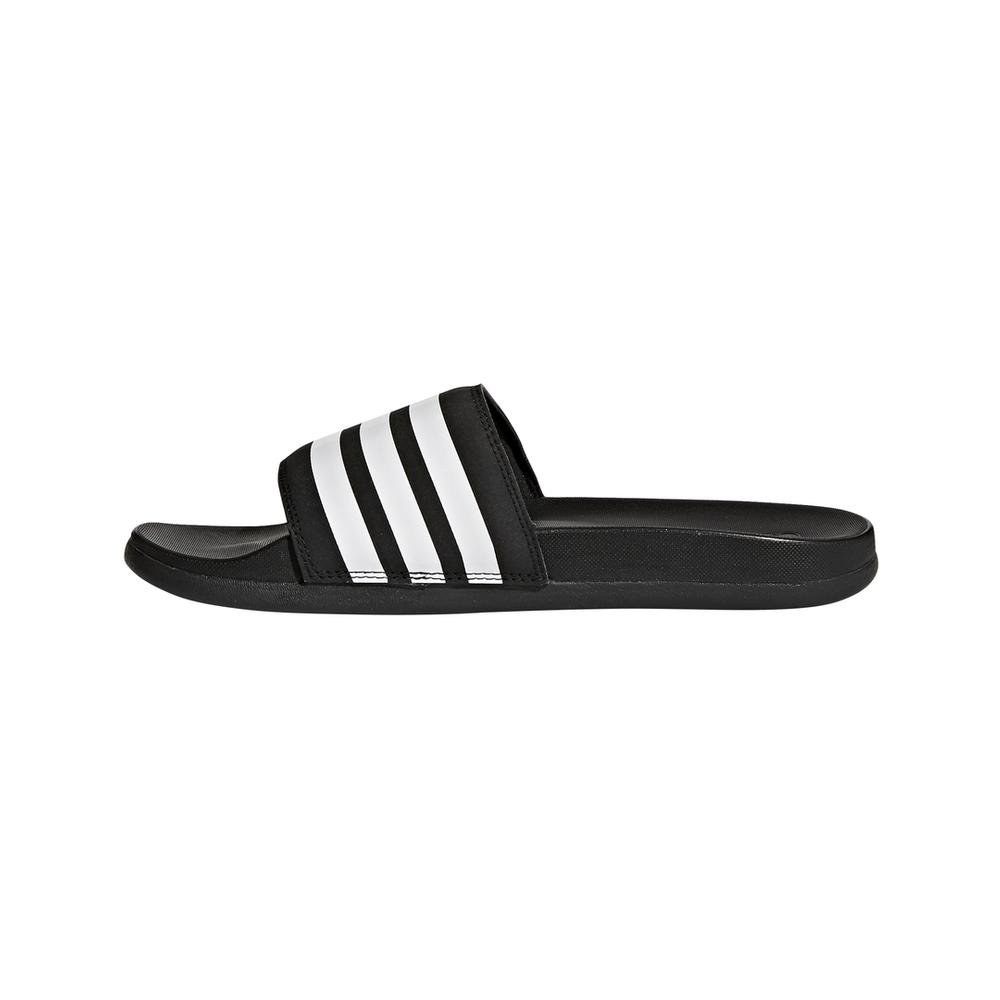 stefanssoccer.com:adidas Adilette Comfort Slides - Black / White