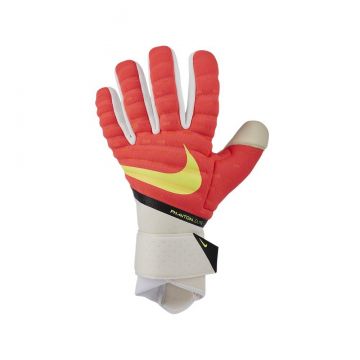 Nike Phantom Elite Goalkeeper Gloves - Bright Crimson / White / Volt