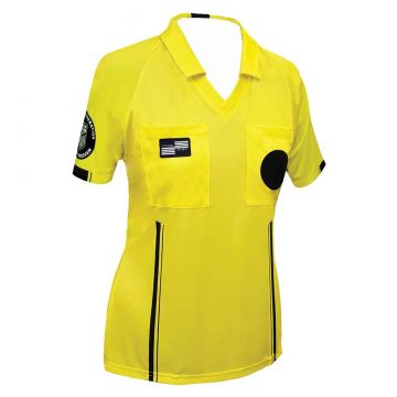 Official Sports Women`s USSF Economy Referee Jersey - Yellow / Black