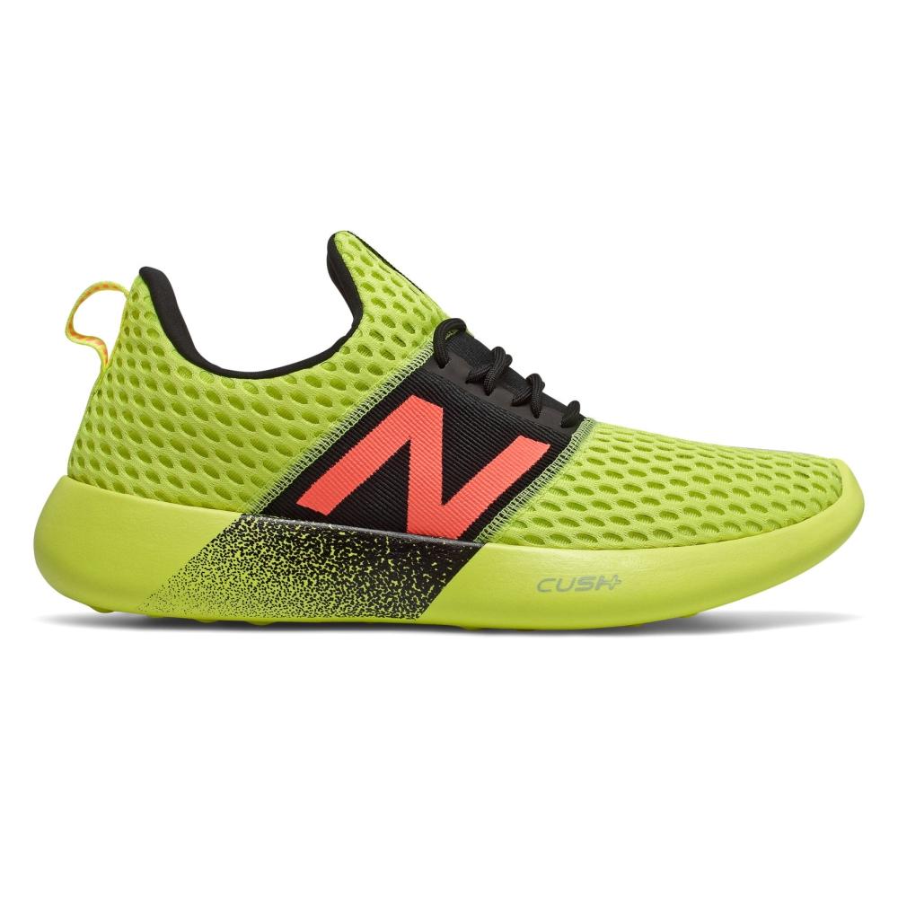 Stefans Soccer - Wisconsin - New Balance V2 Shoes - Fluorescent Yellow