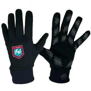 FC Wisconsin Girls Therma Grip Field Player Gloves - Black