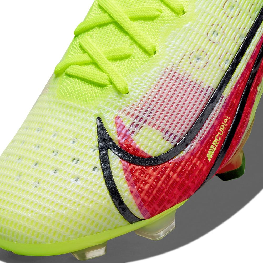 Nike Mercurial Vapor XIV Elite FG - White/Black/Bright Crimson